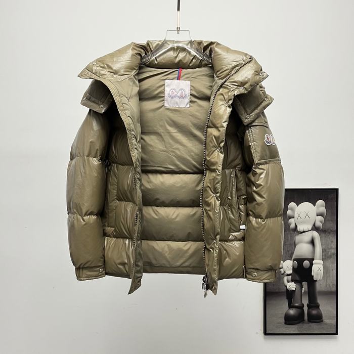 Clothing Moncler 70th Anniversary Hooded Down Jacket Brown