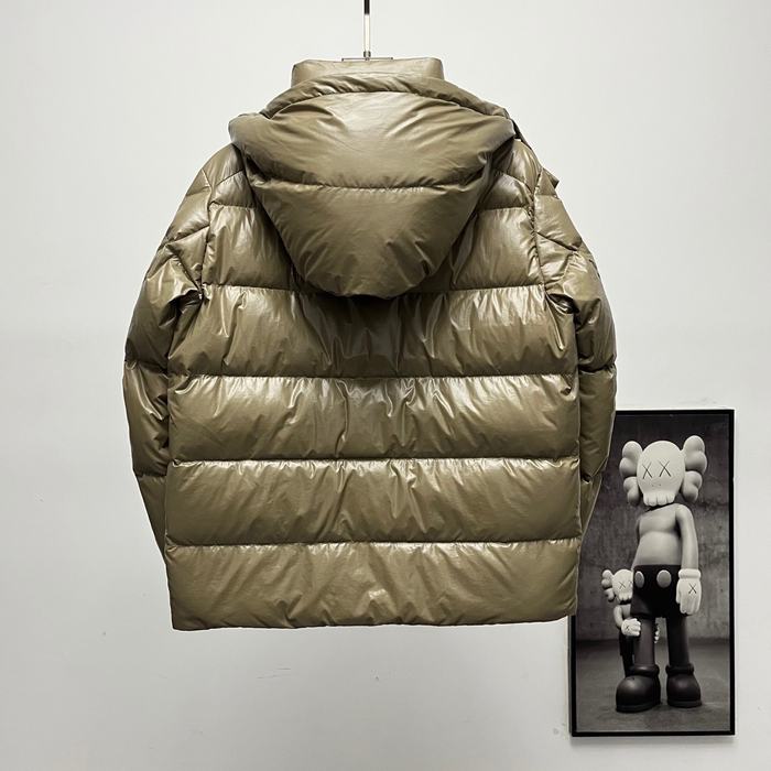 Clothing Moncler 70th Anniversary Hooded Down Jacket Brown