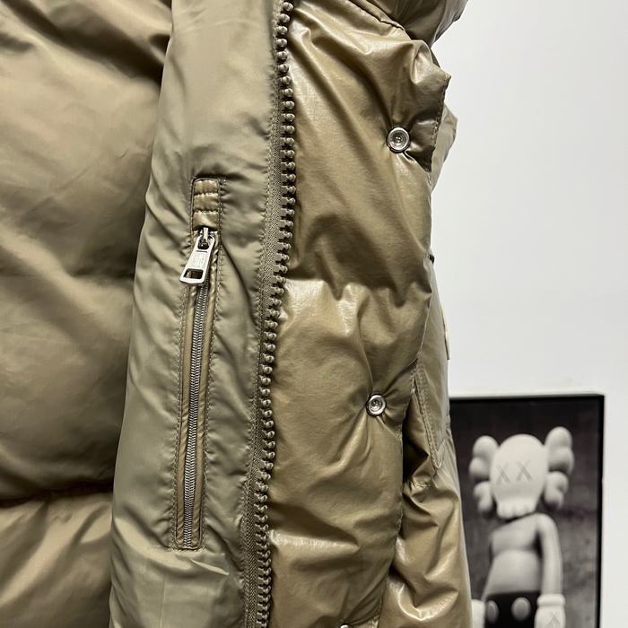 Clothing Moncler 70th Anniversary Hooded Down Jacket Brown