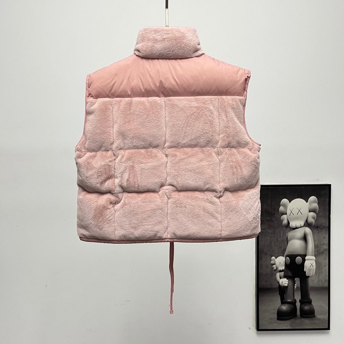 Clothing Moncler Arques down vest Beige