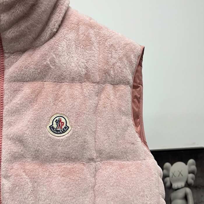 Clothing Moncler Arques down vest Beige