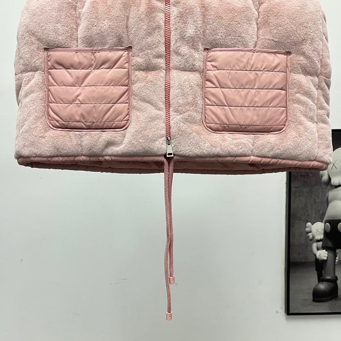 Clothing Moncler Arques down vest Beige