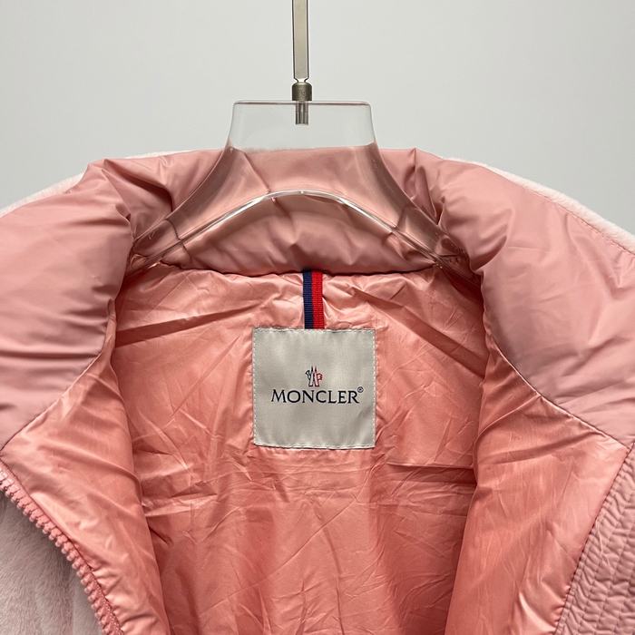 Clothing Moncler Arques down vest Beige