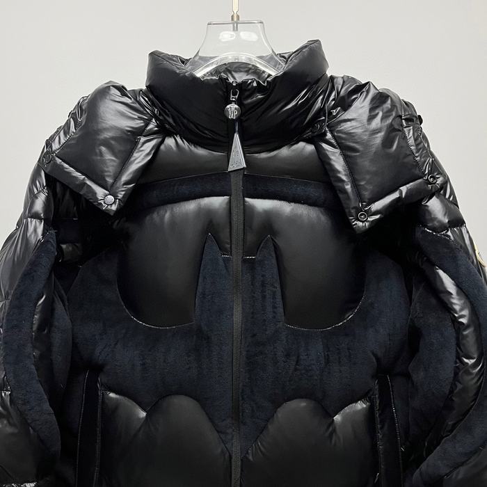 Clothing Moncler Batman Hooded Down Jacket Black