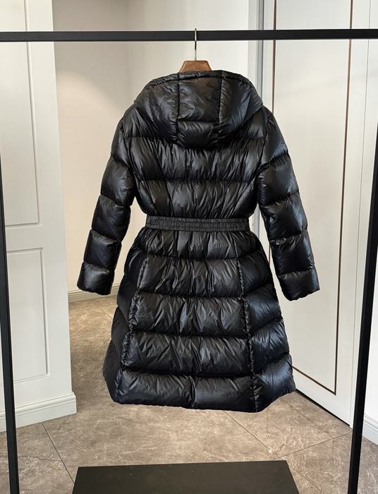 Clothing Moncler Bellevue long down coat Black