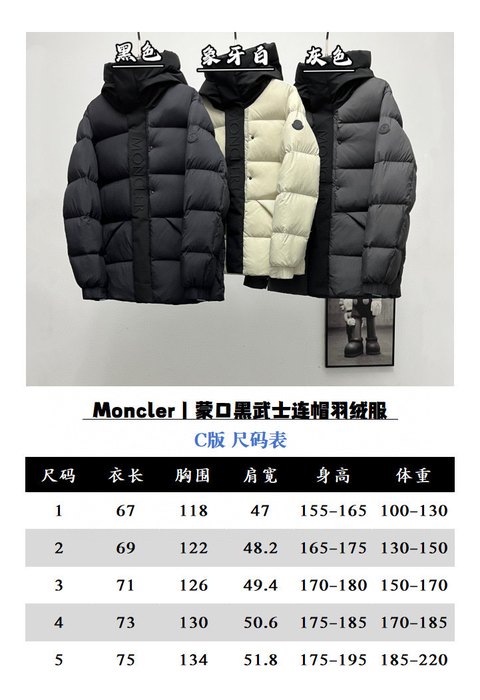 Clothing Moncler Black 011