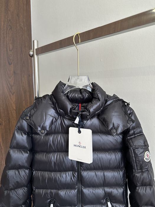 Clothing Moncler Body short down jacket Black