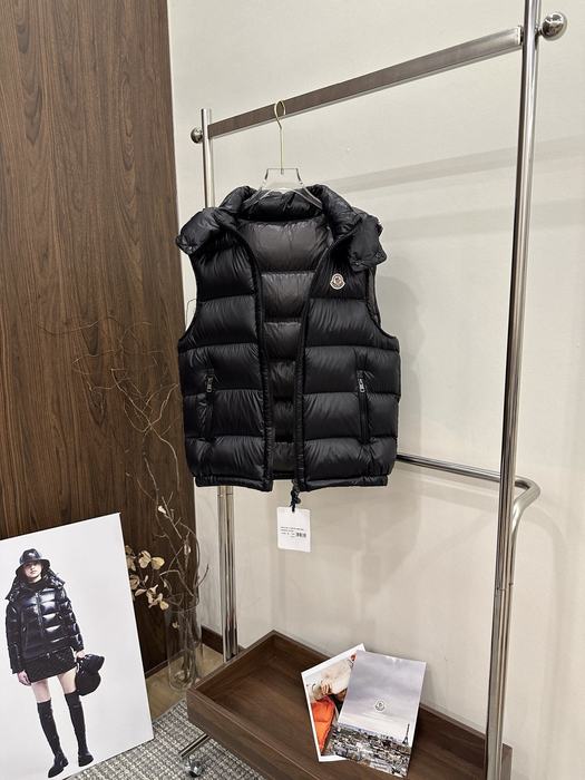Clothing Moncler Bormes down vest Black