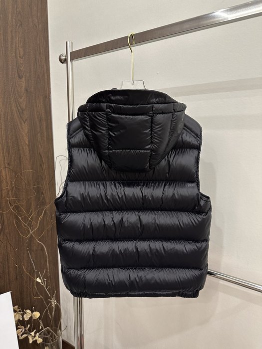 Clothing Moncler Bormes down vest Black