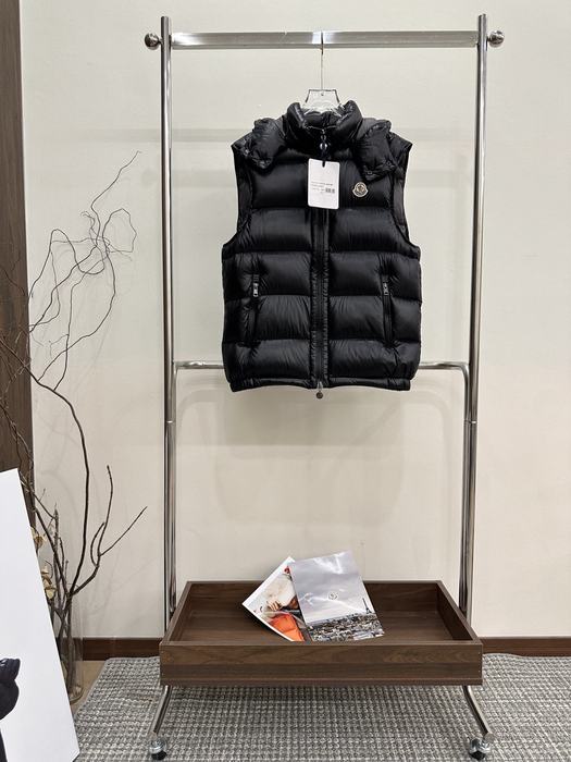 Clothing Moncler Bormes down vest Black