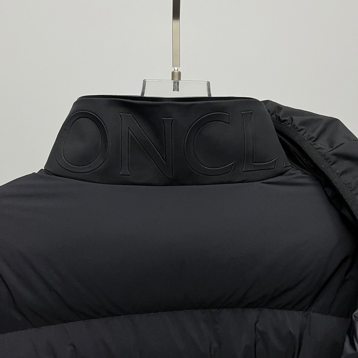 Clothing Moncler Forez detachable hood down jacket Black