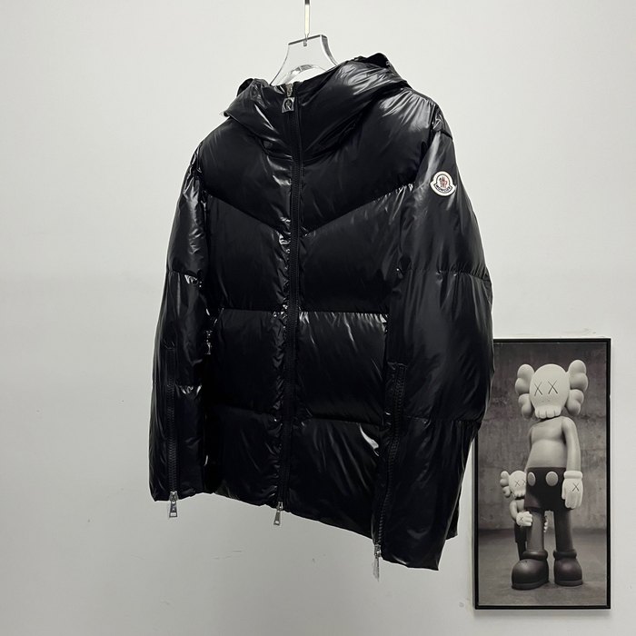 Clothing Moncler Huppe down jacket Black