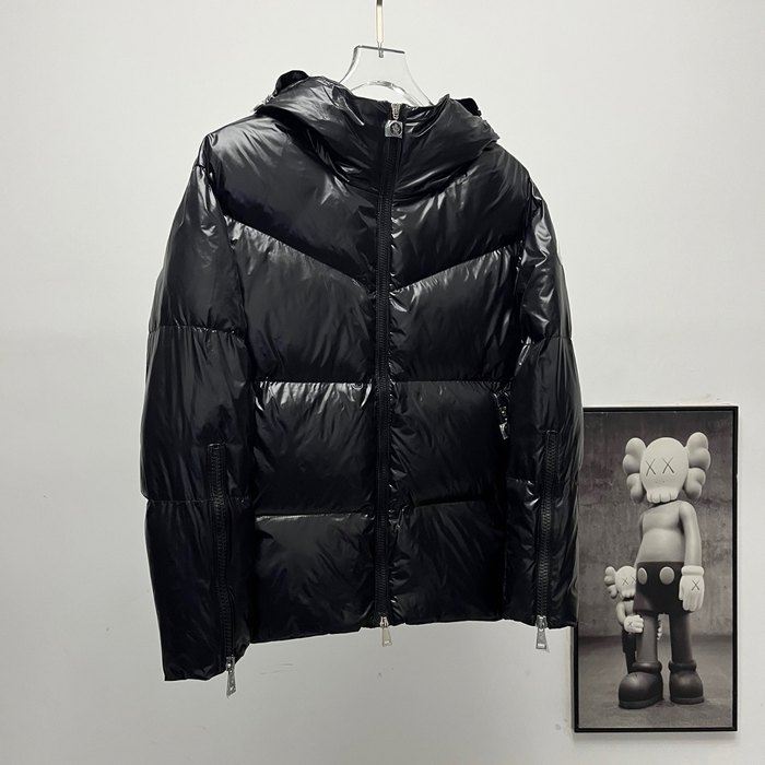 Clothing Moncler Huppe down jacket Black