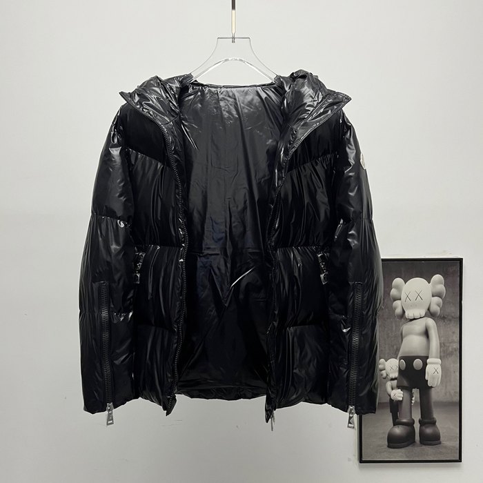 Clothing Moncler Huppe down jacket Black