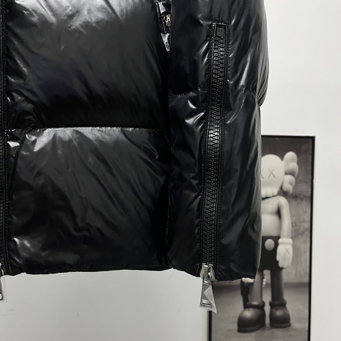Clothing Moncler Huppe down jacket Black