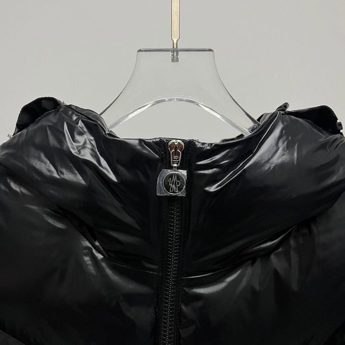 Clothing Moncler Huppe down jacket Black