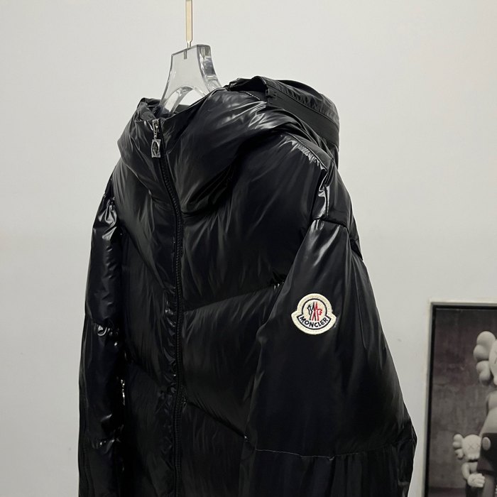 Clothing Moncler Huppe down jacket Black