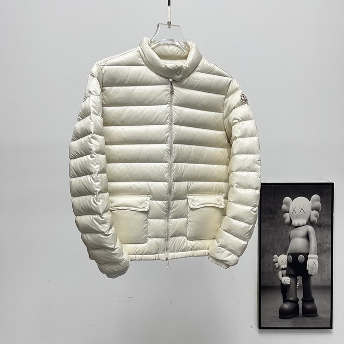 Clothing Moncler Lans down jacket White