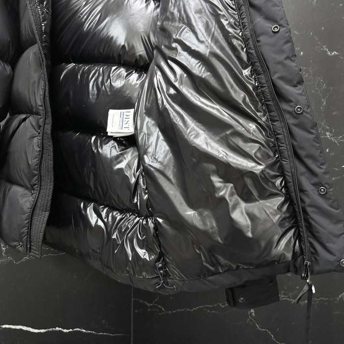 Clothing Moncler Madeira short down jacket Black