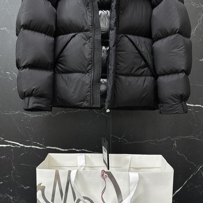 Clothing Moncler Madeira short down jacket Black