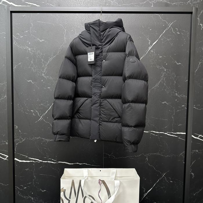 Clothing Moncler Madeira short down jacket Black