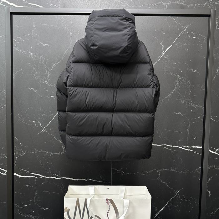 Clothing Moncler Madeira short down jacket Black