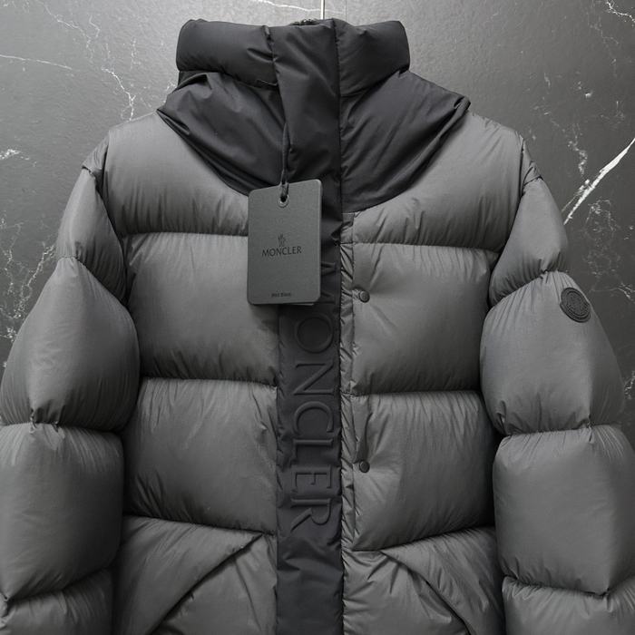 Clothing Moncler Madeira short down jacket Grey