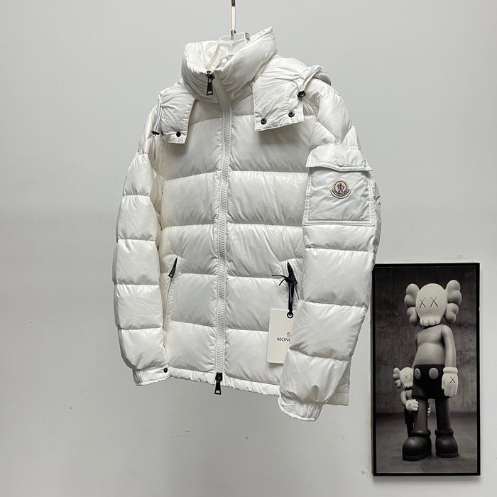 Clothing Moncler Maya down jacket White