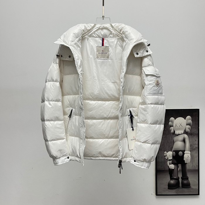 Clothing Moncler Maya down jacket White
