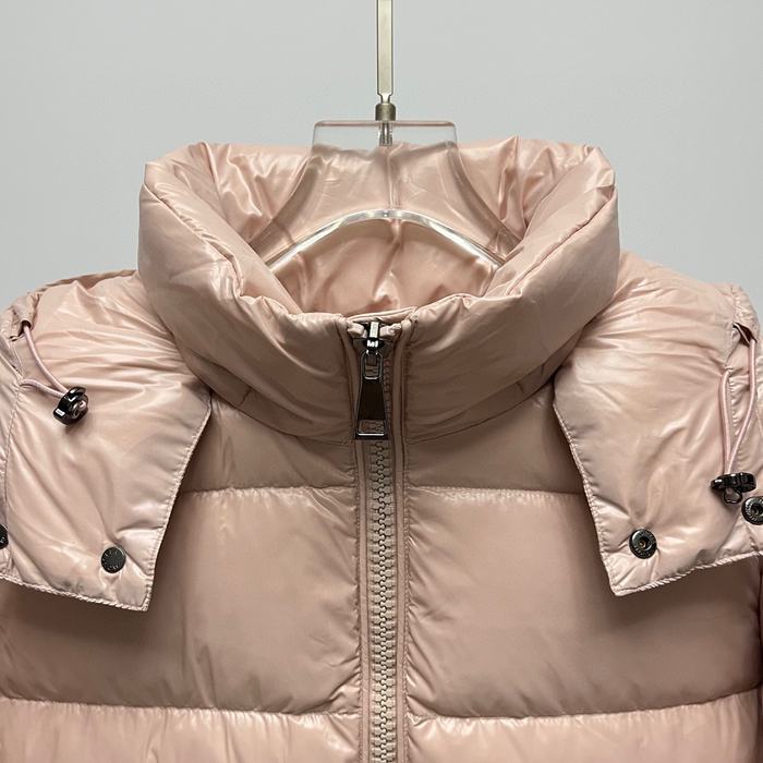 Clothing Moncler Maya hooded down jacket Beige