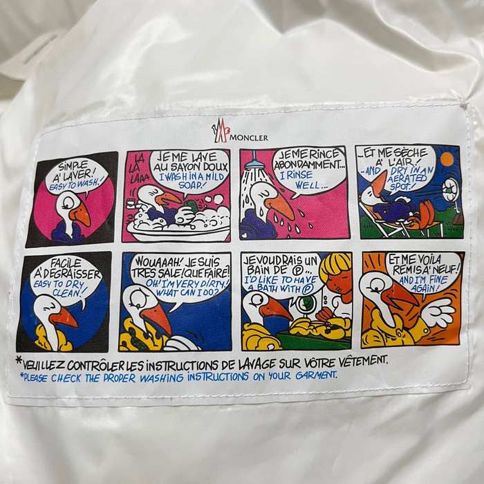 Clothing Moncler Maya hooded down jacket White