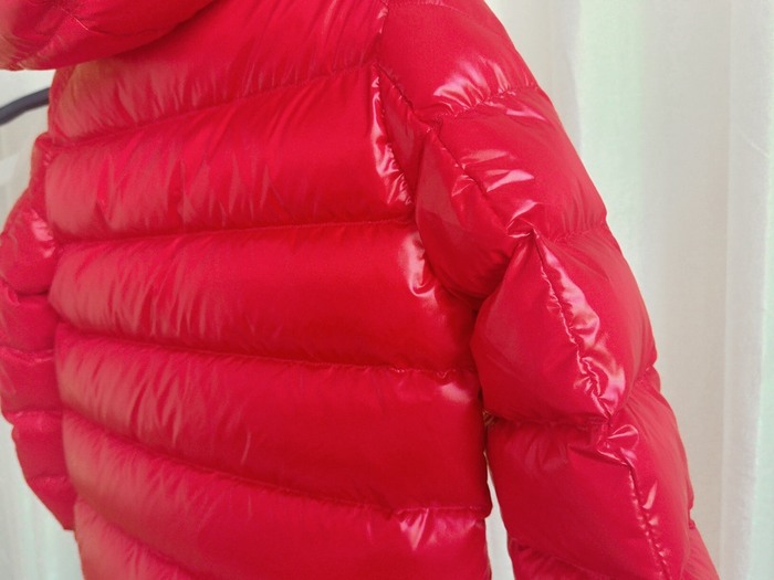 Clothing Moncler Maya kids puffer jacket Red