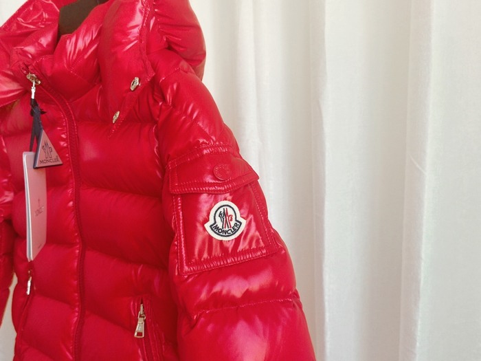 Clothing Moncler Maya kids puffer jacket Red