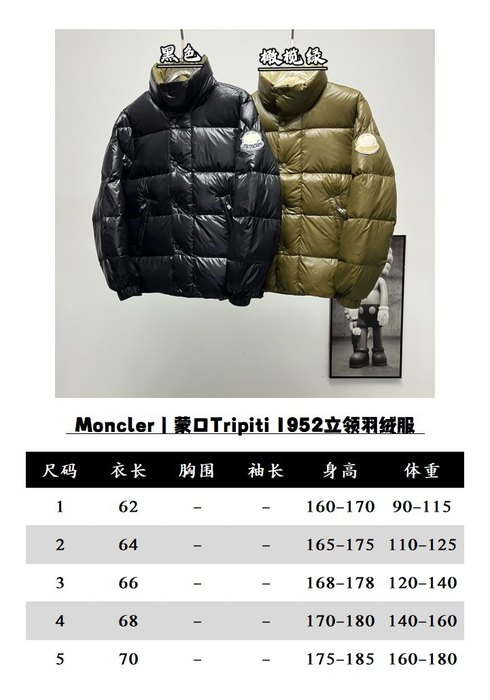 Clothing Moncler Tripiti 1952 puffer jacket Black