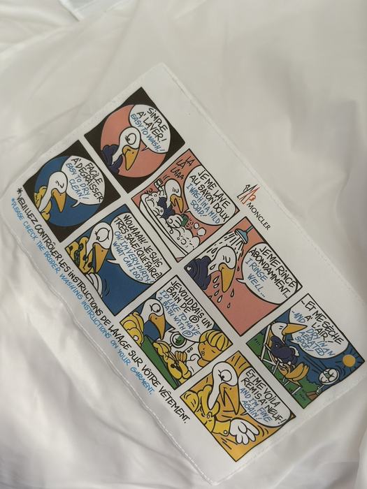 Clothing Moncler White 009