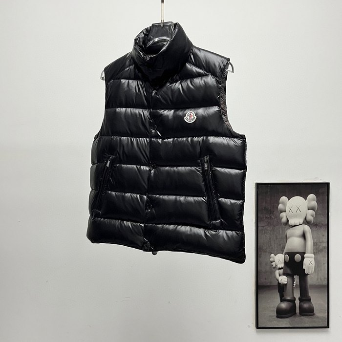 Clothing Moncler classic Maya sleeveless puffer vest Black