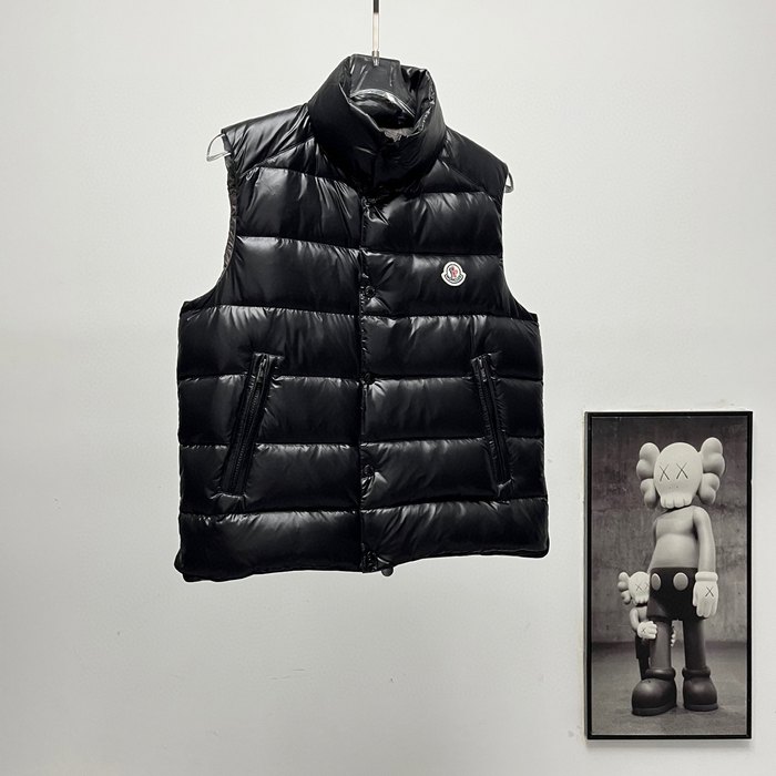 Clothing Moncler classic Maya sleeveless puffer vest Black