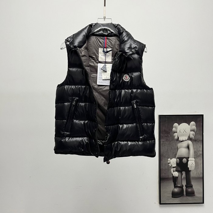 Clothing Moncler classic Maya sleeveless puffer vest Black
