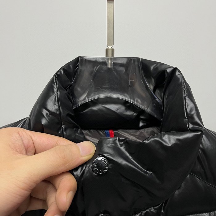 Clothing Moncler classic Maya sleeveless puffer vest Black