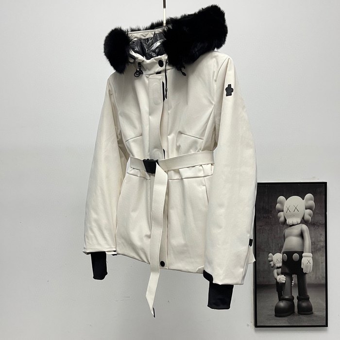Clothing Moncler classic ski jacket White