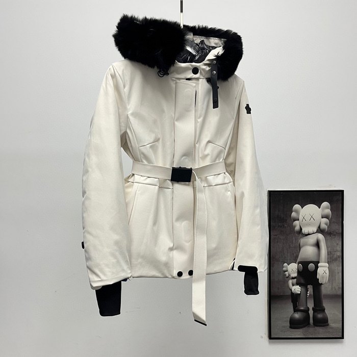 Clothing Moncler classic ski jacket White