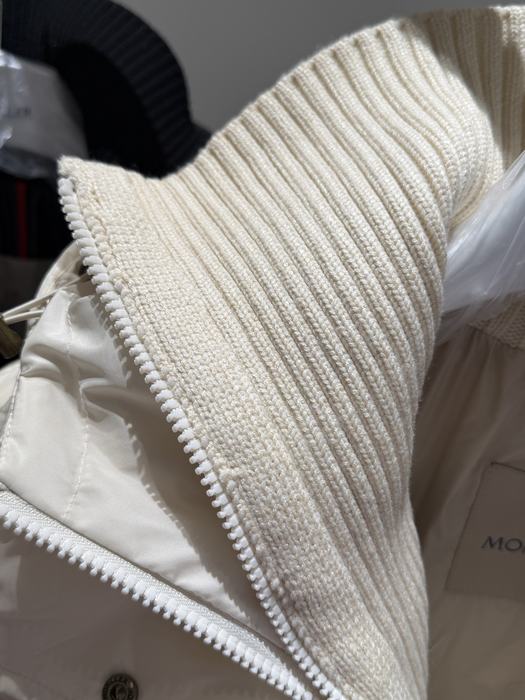 Clothing Moncler down coat Beige