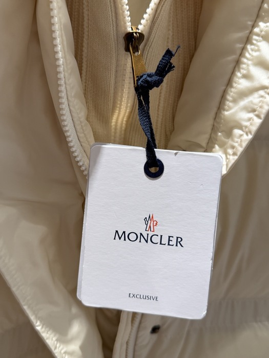 Clothing Moncler down coat Beige