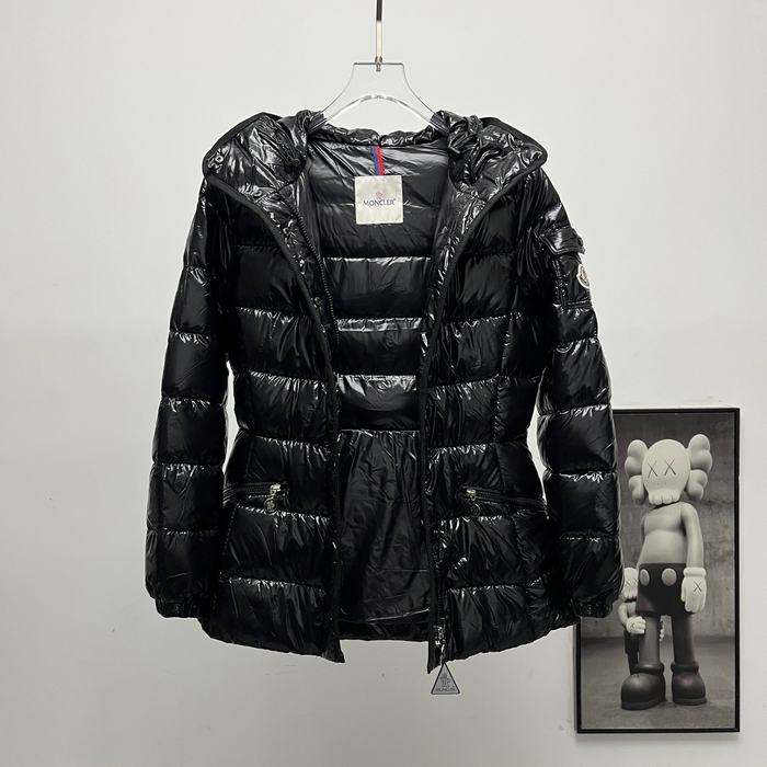 Clothing Moncler down jacket with hood Black