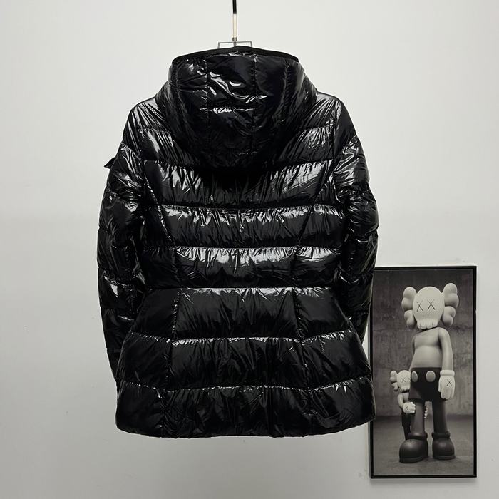 Clothing Moncler down jacket with hood Black