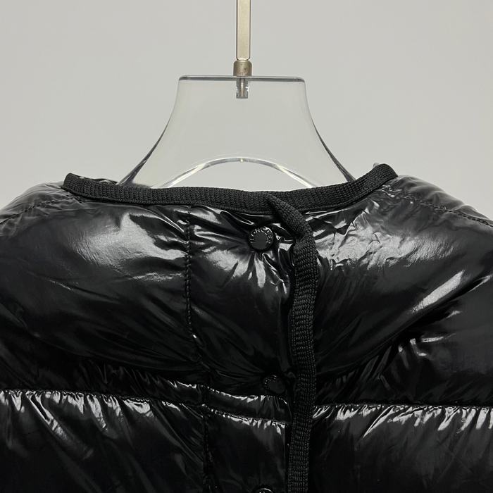 Clothing Moncler down jacket with hood Black