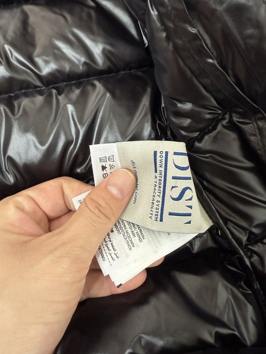 Clothing Moncler down jacket Black 002