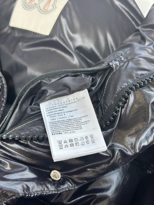 Clothing Moncler down jacket Black 003