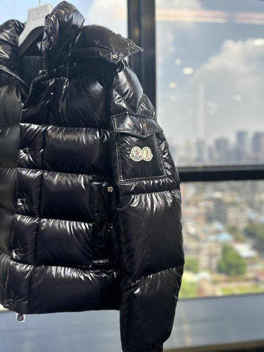 Clothing Moncler down jacket Black 003