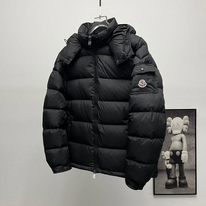 Clothing Moncler down jacket Black